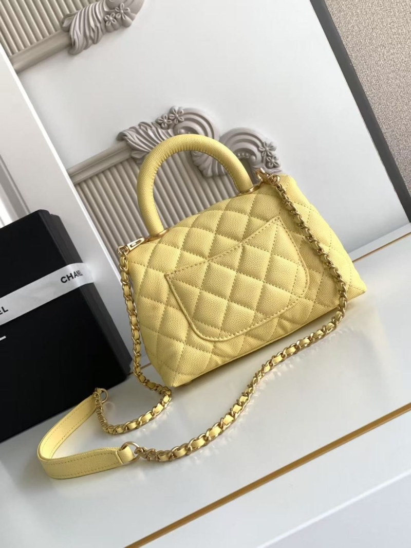 Ch**el top handle bags